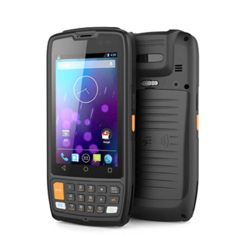 الشركة المصنعة ماسح الباركود ثنائي الأبعاد IP65 متين محمول باليد 4 بوصة، NFC 4G Android MTK8735b للاستخدامات الصناعية for sale at factory direct price
