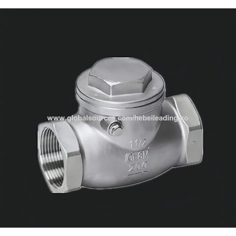 Nibco T-413-Y Bronze Swing Check Valve - PTFE Seat - Threaded