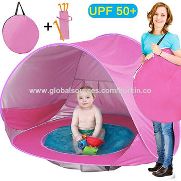 Buy Wholesale China Baby Beach Tent, Pop Up Portable Sun Shelter With ...