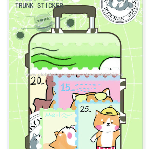 Waterproof National Flag Vinyl Stickers Bomb Laptop Luggage Water Bottle  (50Pcs/Pack)