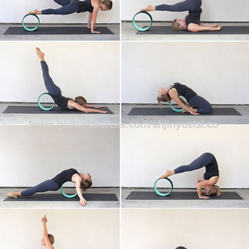 Aerobic Fitness Wheel Yoga Yoga Pilates Resistance Ring Circle Pilates 