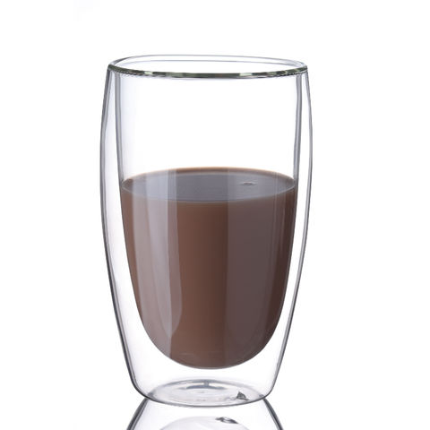 borosilicate glass coffee mug