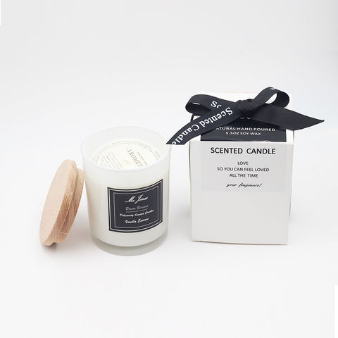 Velas perfumadas personalizadas de cera de alta qualidade, campeãs de vendas em 2019