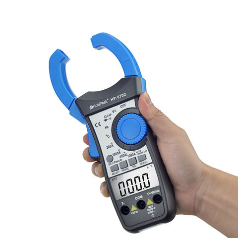 Power smart digital clamp meter, voltage tester digital ac/dc clamp meter HP-870C holdpeak for sale at factory direct price