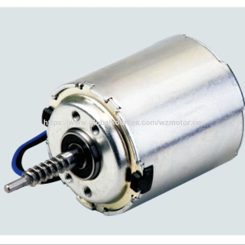 UL-geprüfter 24V DC-Motor mit Kohlebürsten, Außendurchmesser: 59 mm * 81,5 mm (L) mit Schneckengetriebe für Linearantriebssystem an verstellbaren Tischen