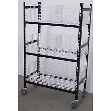 Welded Pallet Rack with 144-inches Length, Made of Cold-rolled Steel ...