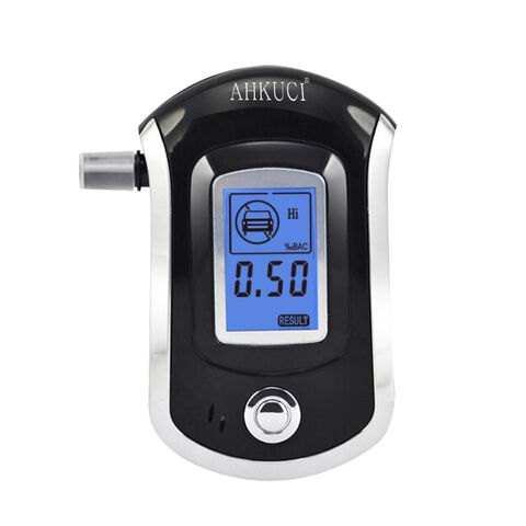 Alcohol Tester, Portable Alcohol Breath Tester LCD Digital Display Alcohol  Tester/Analyzer with Backlight