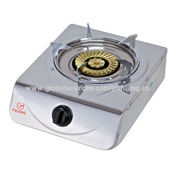 One-burner gas tabletop cooker