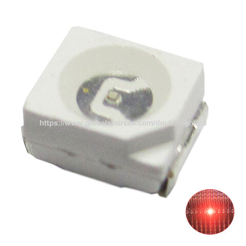 3528 Smd Led Hyper Red Led Lighting Bulb Lamps Electronics Components ...