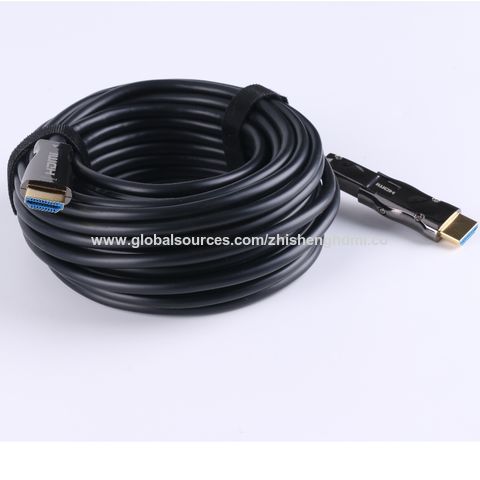 HDMI A/A Micro HDMI AOC Fiber Optic Cable 4K 20m - HDMI Cables - Multimedia  Cables - Cables and Sockets