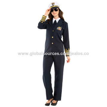Cosplay Carnival Adult Party Pilot Lady Costume Female Captain Halloween Theme Role Play Costume - China Wholesale Women Pilot Female Captain Adult Costume $7.38 from DONGYANG JUNAN IMPORT AND EXPORT CO., LTD | Cosplay Carnival Adult Party Pilot Lady Costume Female Captain Halloween Theme Role Play Costume - China Wholesale Women Pilot Female Captain Adult Costume $7.38 from DONGYANG JUNAN IMPORT AND EXPORT CO., LTD |