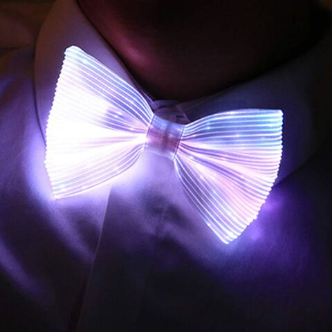 light up christmas neck tie