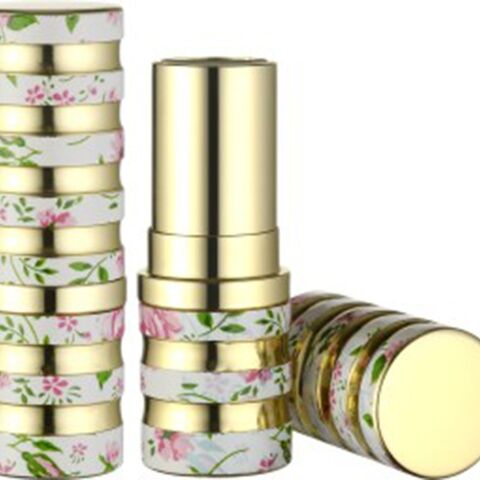 Tubos de Lápiz Labial de Aluminio Vacíos para Cosméticos con Diseños Personalizados - Envases para Lápiz Labial al por Mayor