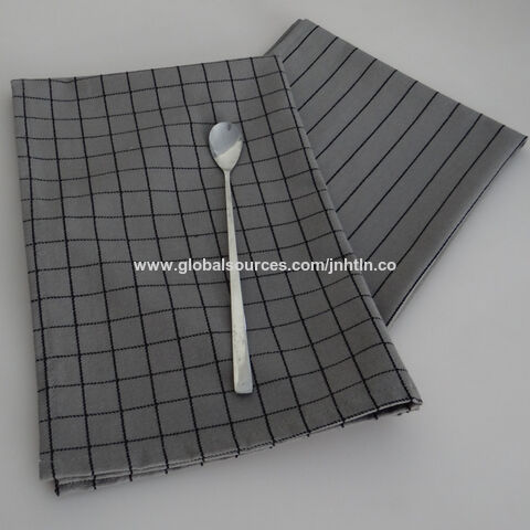 Chiffon en tissu éponge gris de 50 x 70 cm pour le nettoyage