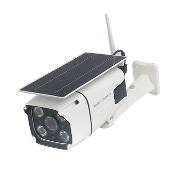 Solar Powered IP Camera Outdoor Rechargeable Battery Powered WiFi 