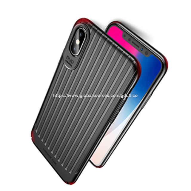 Casing PC Desain Fashion USAMS Terlaris Berwarna-warni untuk iPhone X