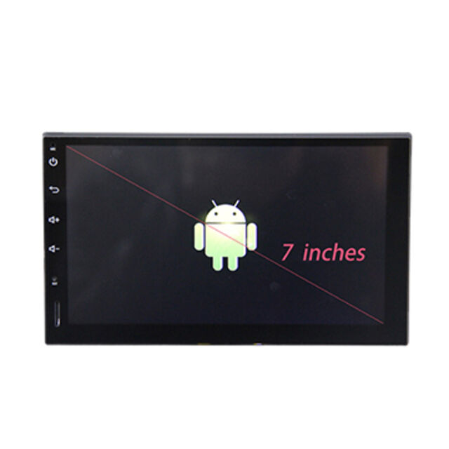 Tablet PC Universal 2Din 7" Android 6.0 Quad Core 1024*600 com Navegação GPS, Rádio, Reprodutor de Vídeo/Áudio