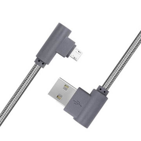 Nuevo Cable Micro USB de 1m y 90 Grados Especial para Juegos Móviles