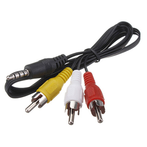 Câble Audio 3,5mm Mâle vers 3 RCA Mâle for sale at factory direct price