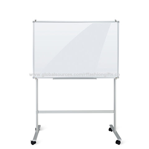 Double-Sided Magnetic Whiteboard Portable Flipchart 70x100 cm with Stand -  Whiteboards - Office Furniture - Office