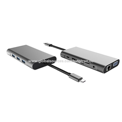 USB 3.1 Typ C Hub 10 in 1 Multi-Port-Adapter mit HDMI 4K @ 30Hz for sale at factory direct price