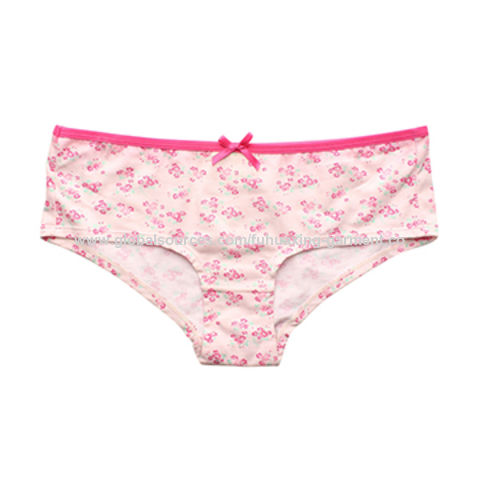 Cute Girl Pink Cotton Seamless Invisible Children Kids Briefs Panty  Underwear - China Underwear and Children Wear price