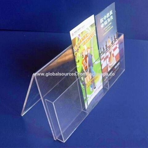 Soporte de folleto acrílico personalizado