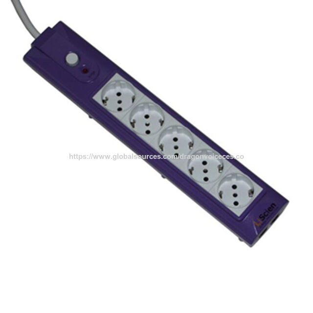 Multiprise Italienne Intelligente à 5 Prises avec Protection Anti-Surtension for sale at factory direct price
