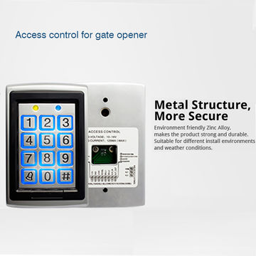 Buy Wholesale China Access Control Ip66 Waterproof Keypad Password Code ...