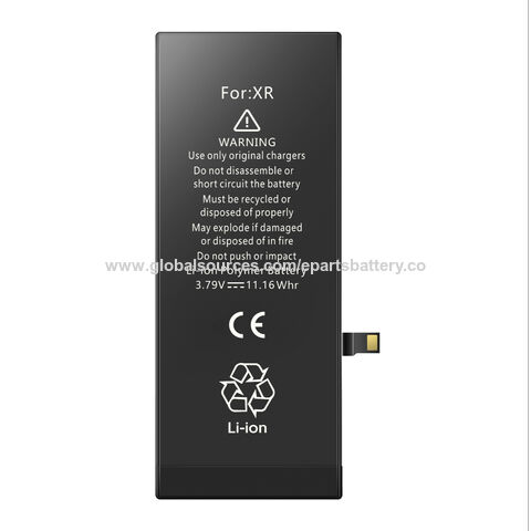 Achetez en gros Batterie De Téléphone Portable Pour Iphone Xr Capacité  D'origine 2942mah Chine et Batterie Iphone à 6.78 USD
