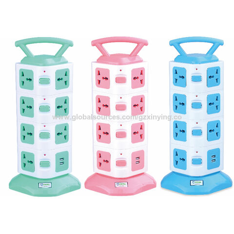 ChinaOEM Electrical Smart USB Tower Power Socket Tower Desktop Socket ...