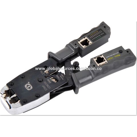 Herramientas de crimpado con probador de cable