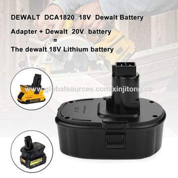 Energup de Repuesto de batería para Dewalt 18V 5.0Ah + Cargador
