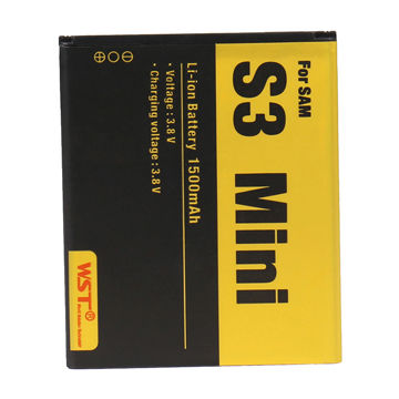 Mobile Battery for Samsung s3 Mini, Original, 1500mAh for sale at factory direct price