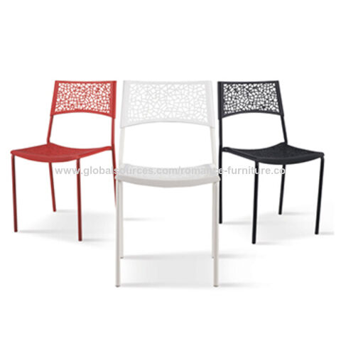Chaise de salle à manger avec cadre en plastique pour pique-nique en extérieur - Vente directe fabricant for sale at factory direct price