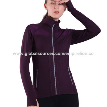 long athletic jacket