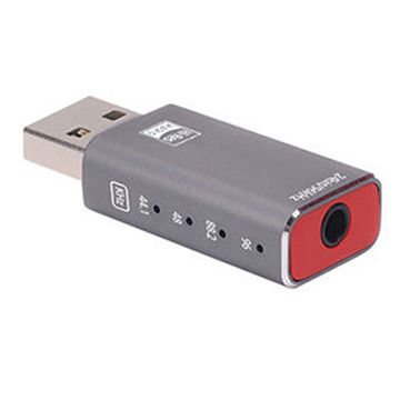 Sybasonic AUHA01A USB 96kHz 24bit embauche 3,5mm adaptateur audio pour casque for sale at factory direct price