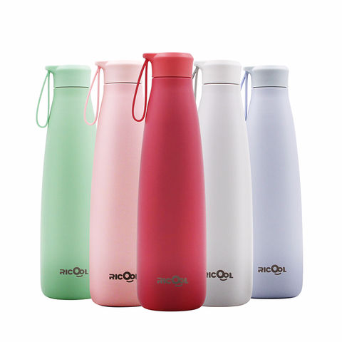 Buy Wholesale China Vacuum Flask Set 500ml Stainless Steel Tumbler Water  Bottle Thermos 2 Lids Thermos Termos Factory & Vacuum Flask at USD 6