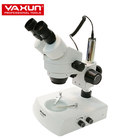 Binocular Microscope Industrial Supplies Biological for Electronic Components PCB Board Mobile Phone Repair Gem Identification Stereo Zoom Microscope 