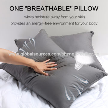 are down pillows hot