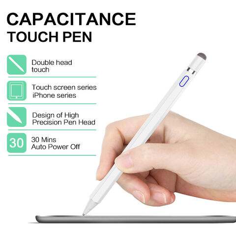 Stylet Actif Rechargeable pour iPad, Tablette Huawei avec Clip pour Dessiner sur Téléphones et Tablettes iPad for sale at factory direct price