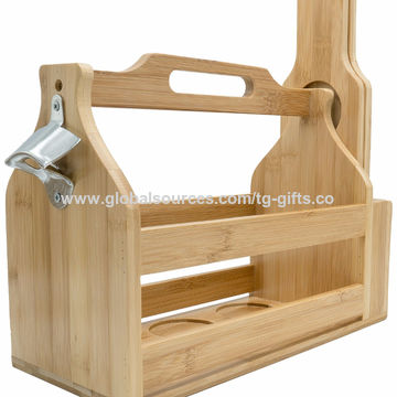 Party Wooden beer holder