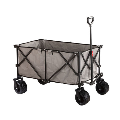 Gorilla Cart Heavy Duty Steel Utility Wagon Cart, Gray, 900 Pound Capacity