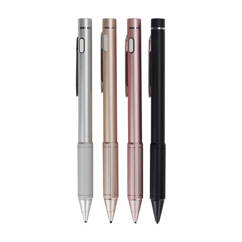 Stylet Tactile Capacitif Rechargeable 2 en 1 pour Smartphone et Tablette - Stylet Universel pour Écrans Tactiles for sale at factory direct price