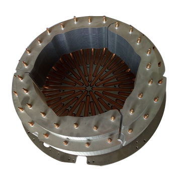 Buy Wholesale China Custom Aluminum Fin Copper Pipe Heat Sink For Flood ...
