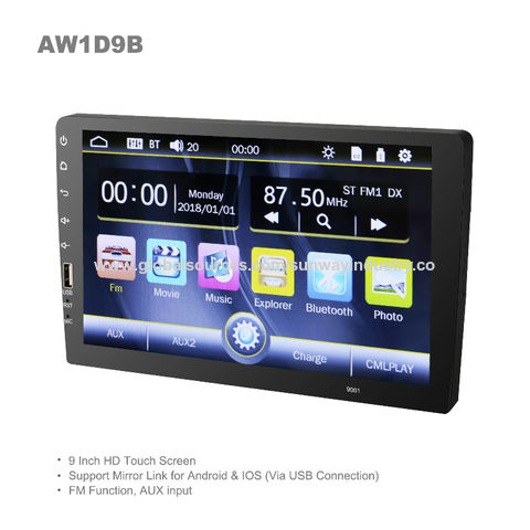 Buy Wholesale China Car Stereo 1 Din 9 Inch Car Video Mp5 Player