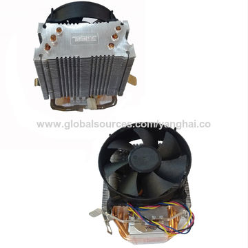 CPU cooler 2 copper heat pipe Universal for Intel LGA775 & 1150 & 1151 ...