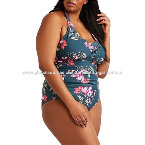 Buy China Wholesale Swimwear Women Plus Size Tummy Control One Piece Bikini  Swimsuit & Swimwear Women Plus Size $8.3