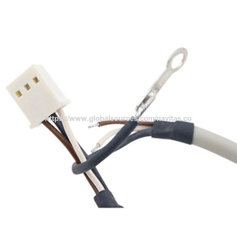 Cable de Alimentación Personalizado con Terminal de Anillo de Acero Inoxidable y Núcleo de Cobre Estañado