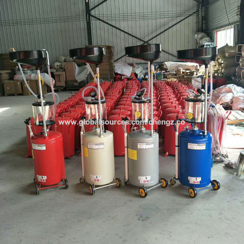 خزان تصريف تلسكوبي لزيت النفايات، مصرف زيت محرك بجودة جيدة وبأقل سعر for sale at factory direct price